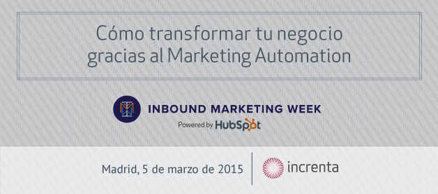 Inbound Marketing Week 2015 | INCRENTA